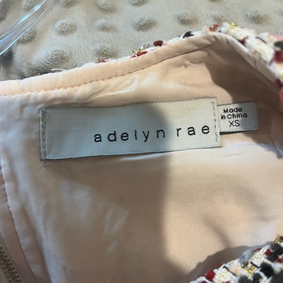 Adelyn Rae Multicolored Tweed Mini Dress - Picture 4 of 5